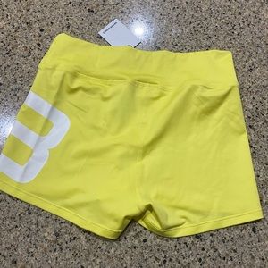 COPY - Yellow gym shorts hot pants